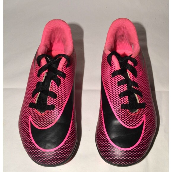 Nike Mercurial Victory V FG Soccer Cleats Pink Black Youth Kids Sz 12C - Picture 2 of 8